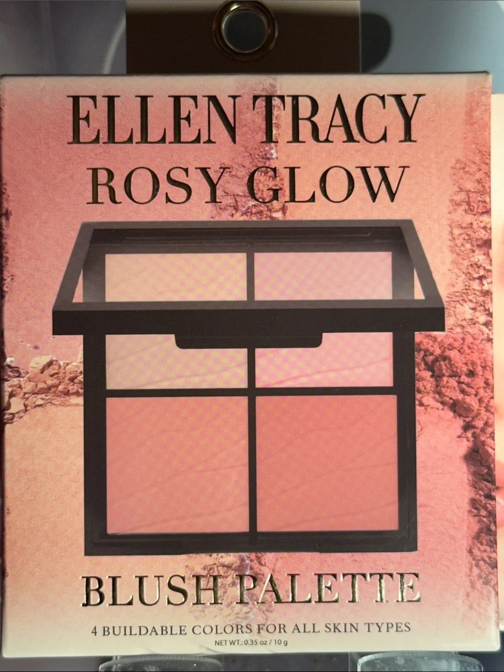 ⚡️Ellen Tracy Rosy Glow Blush Palette - Soft Pink Shades